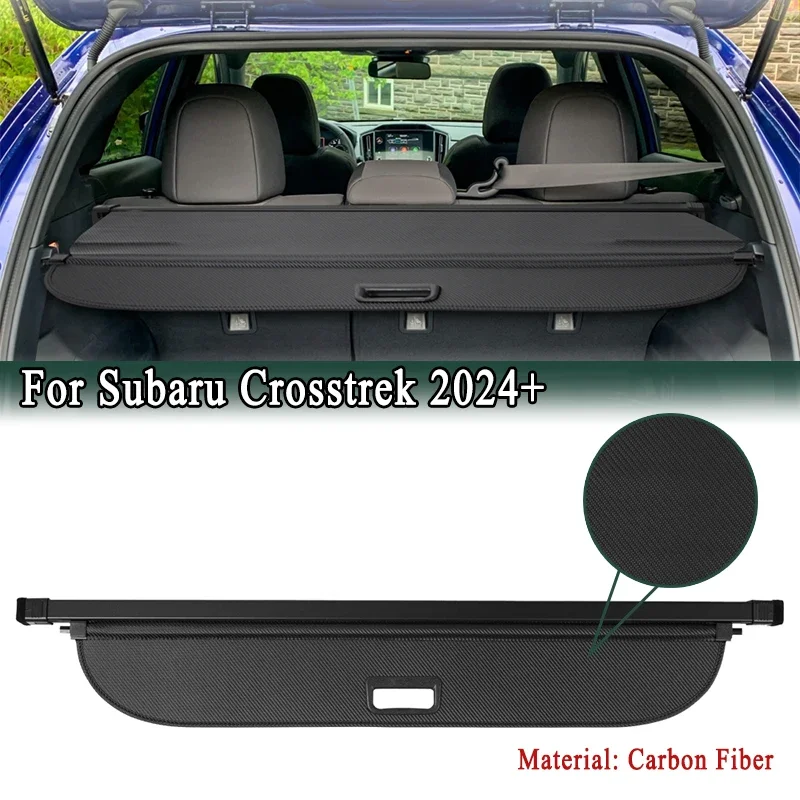 Задний багажник для Subaru Crosstrek 2024 2025, задняя крышка багажа из углеродного волокна, выдвижная защитная штора для конфиденциальности
Задний багажник для Subaru Crosstrek 2024 2025, задняя крышка багажа из углеродного волокна, выдвижная защитная штора для конфиденциальности