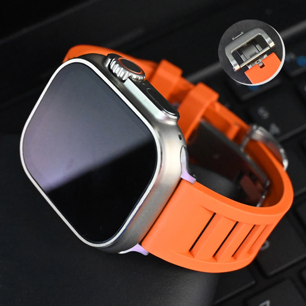 Ремешок спортивный для Apple Watch Ultra 2 49 мм series 9 8 7 45 мм 42 44 мм 40 41 мм
Ремешок спортивный для Apple Watch Ultra 2 49 мм series 9 8 7 45 мм 42 44 мм 40 41 мм