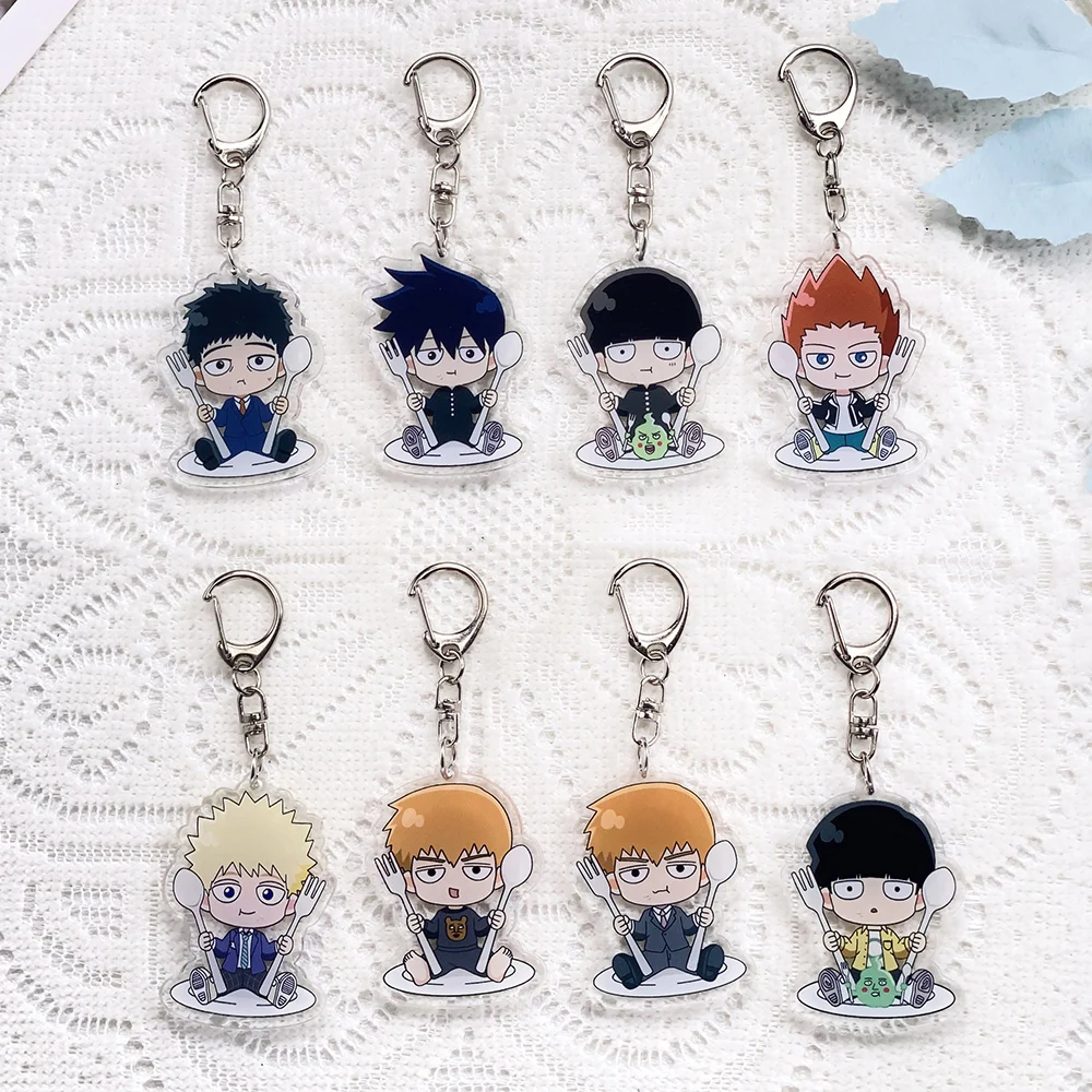 1/8PCS Anime Characters Mob Psycho 100 Acrylic Car Keychain Accessories Keyrings Friends Gifts Funny Bag Charms Backpack Pendant
1/8PCS Anime Characters Mob Psycho 100 Acrylic Car Keychain Accessories Keyrings Friends Gifts Funny Bag Charms Backpack Pendant