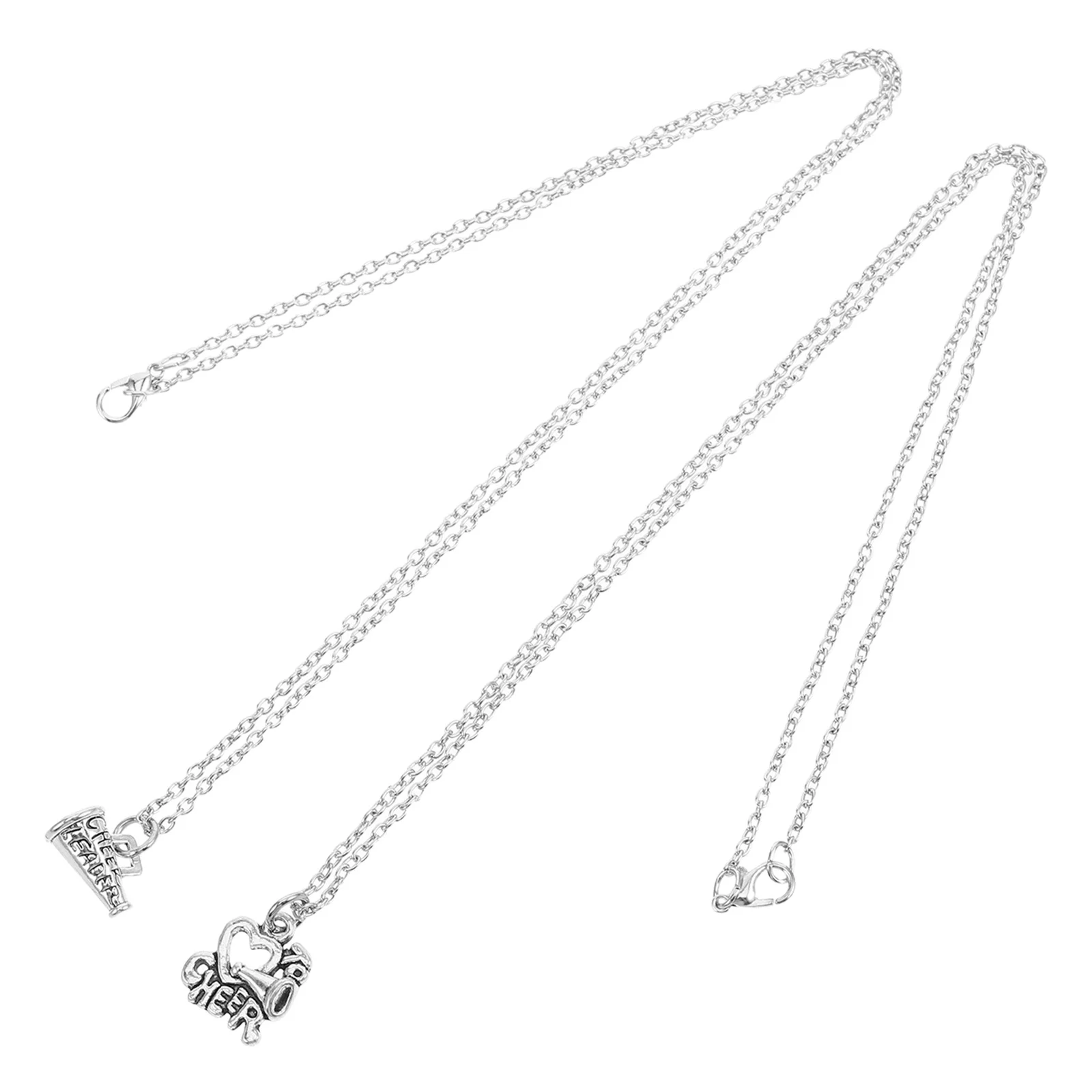 2Pcs Sport Jewelry for Cheerleaders Elegant Megaphone Pendant Lightweight Non-Irritating Material Ideal for Gymnastics
2Pcs Sport Jewelry for Cheerleaders Elegant Megaphone Pendant Lightweight Non-Irritating Material Ideal for Gymnastics