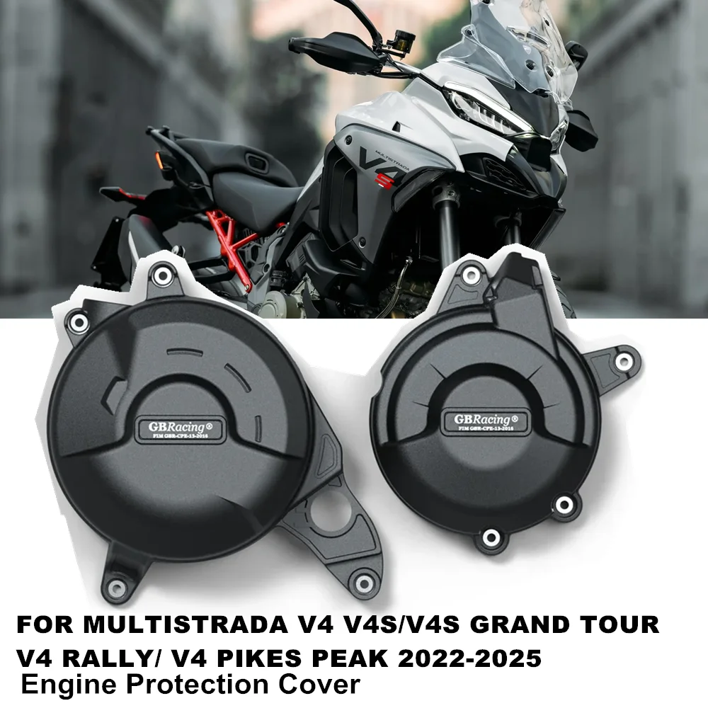 Motorcycle Engine Cover Sets Bonnet Protector Engine Cover For Ducati Multistrada V4 / V4S / V4 Rally / V4 V4S Grand 2022-2025
Motorcycle Engine Cover Sets Bonnet Protector Engine Cover For Ducati Multistrada V4 / V4S / V4 Rally / V4 V4S Grand 2022-2025