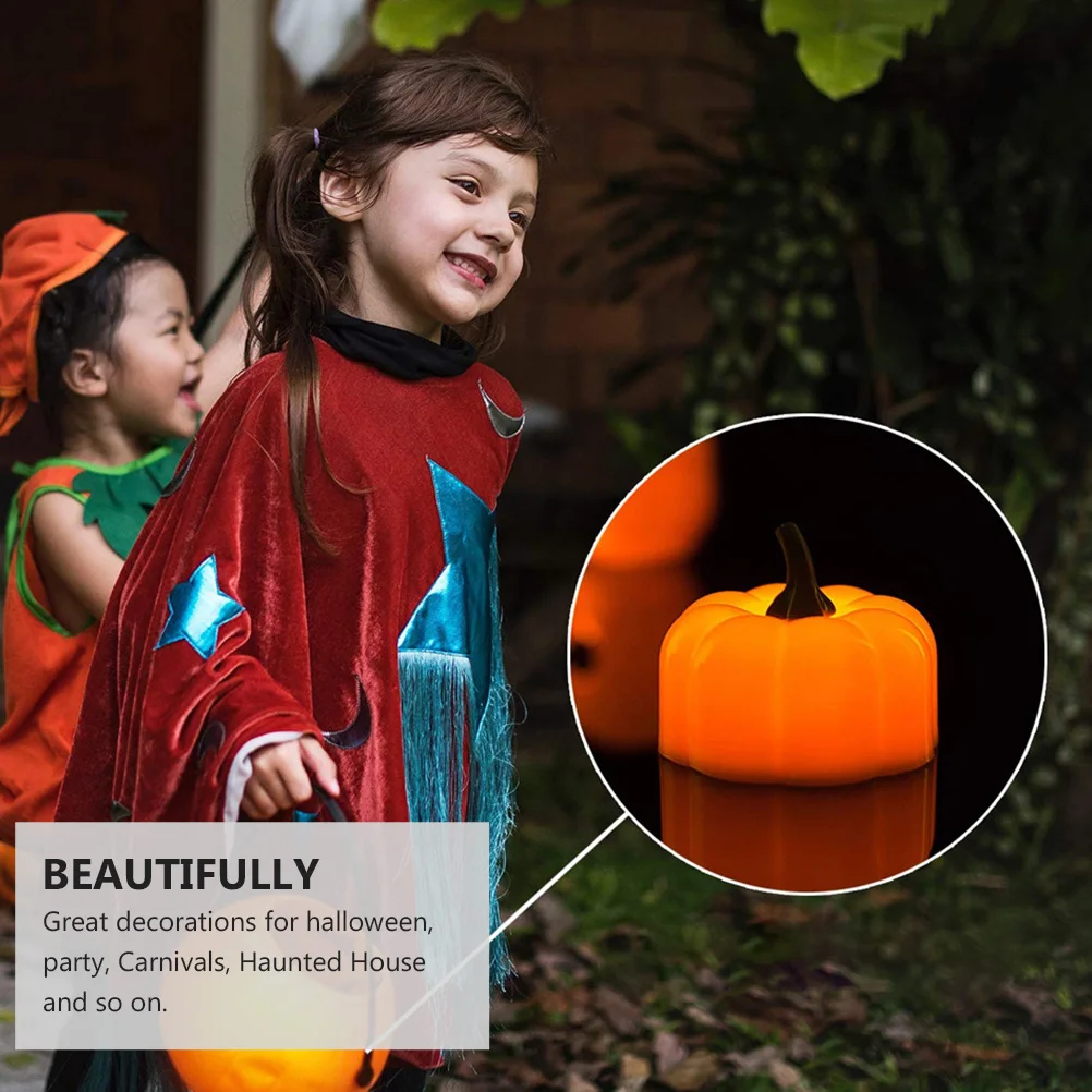 24pcs Pumpkin C Lamp Decorative ange Lights for Halloween Party Carnivals Safe Kids Pets No Smoke Drip Small Night Light
24pcs Pumpkin C Lamp Decorative ange Lights for Halloween Party Carnivals Safe Kids Pets No Smoke Drip Small Night Light