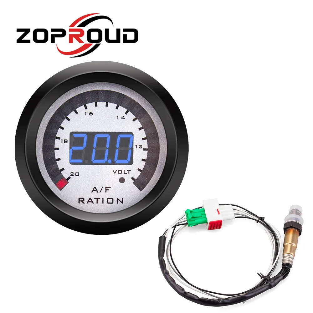 ZOPROUD Car Air Fuel Ratio Gauge Digital AFR Display With Narrowband Oxygen Sensor Car Gauge for 12V Universal
ZOPROUD Car Air Fuel Ratio Gauge Digital AFR Display With Narrowband Oxygen Sensor Car Gauge for 12V Universal