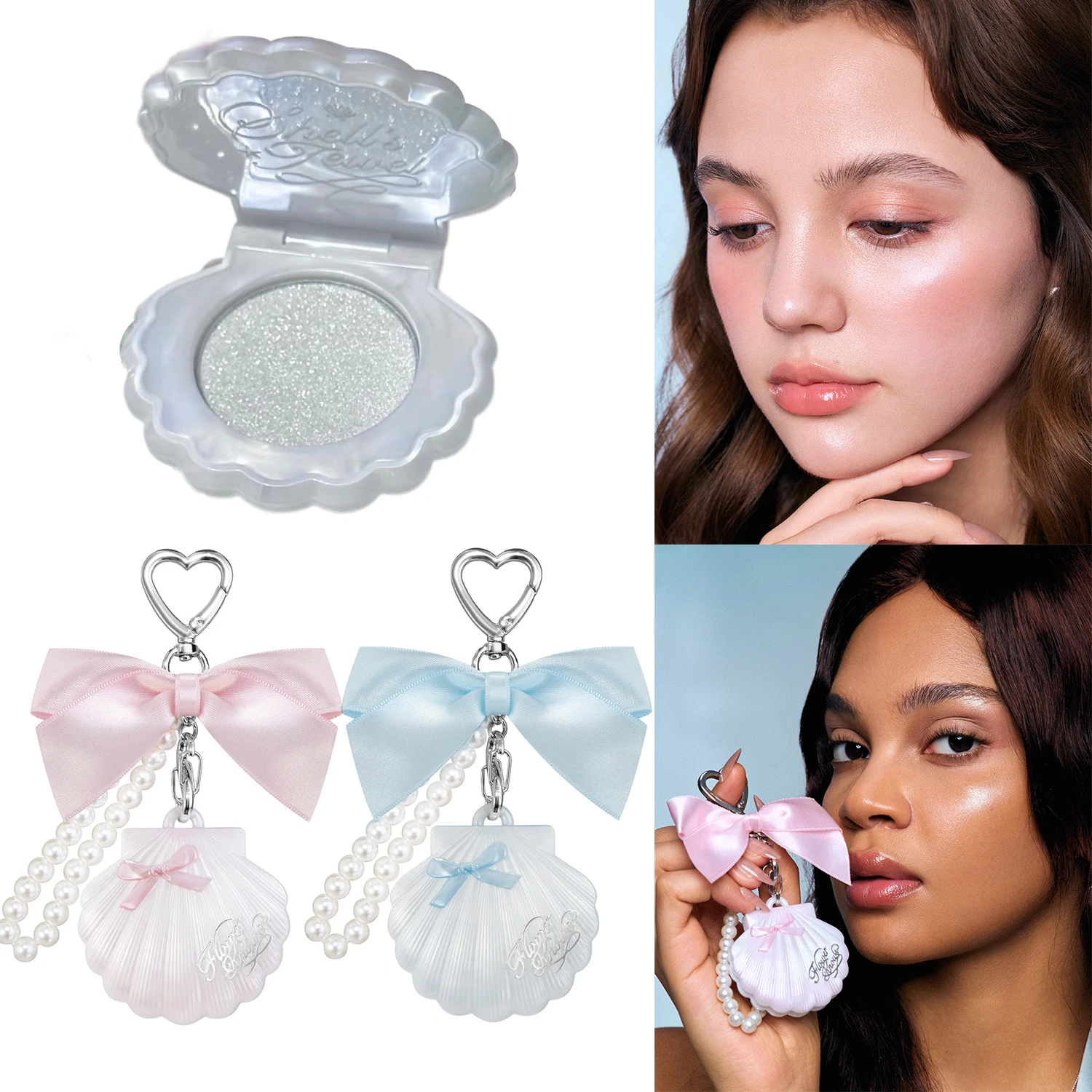 Flower Knows Shell's Jewel Highlighter Бальзам Подвеска Многофункциональная мерцающая палитра теней для век Dey Skin Осветляющий макияж для лица
Flower Knows Shell's Jewel Highlighter Бальзам Подвеска Многофункциональная мерцающая палитра теней для век Dey Skin Осветляющий макияж для лица