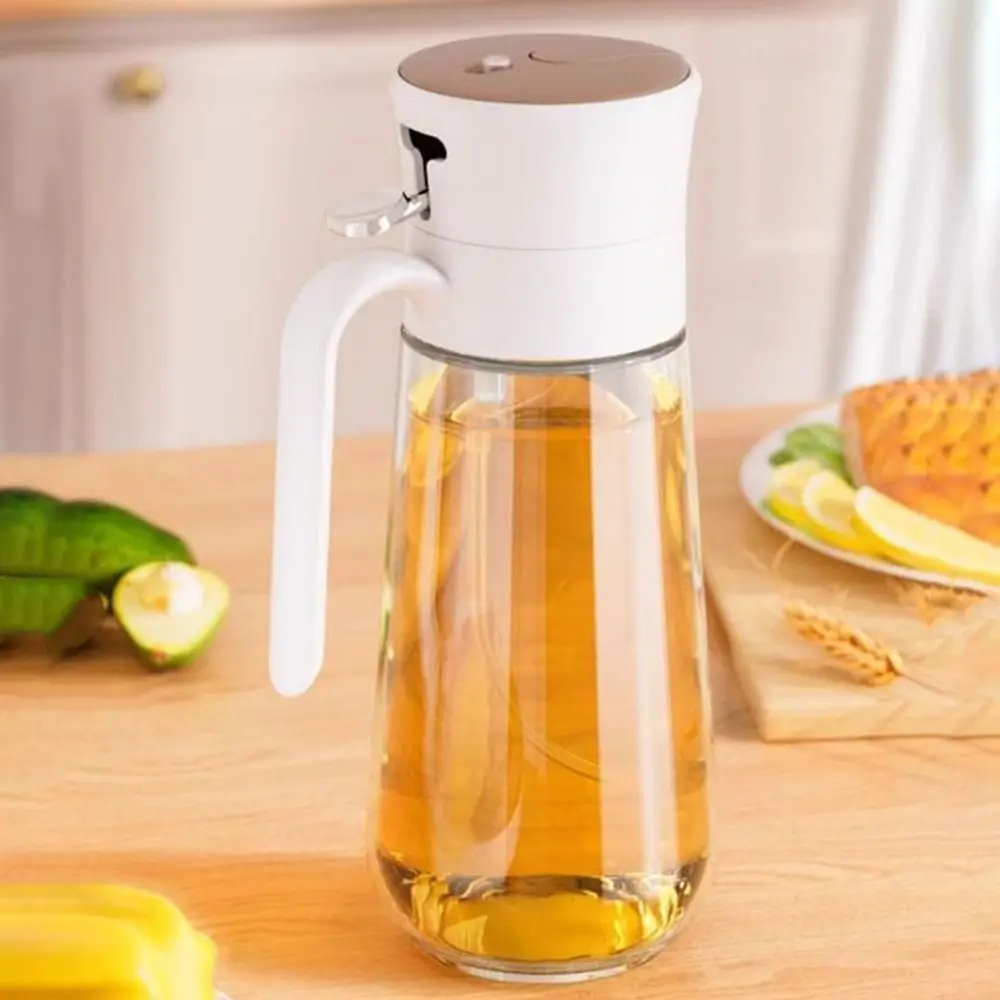 Practical 550ml 2 in1 Oil Sprayer Leakproof Reusable Olive Oil Dispenser Food Grade Glass Oil Spray Bottle Cooking 
Practical 550ml 2 in1 Oil Sprayer Leakproof Reusable Olive Oil Dispenser Food Grade Glass Oil Spray Bottle Cooking