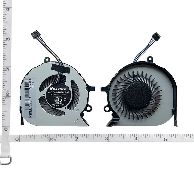 New CPU Cooling Fan for Dell Latitude E7270 Cooler EG50040S1-C600-S9A KSB0605HC Laptop Radiator
New CPU Cooling Fan for Dell Latitude E7270 Cooler EG50040S1-C600-S9A KSB0605HC Laptop Radiator