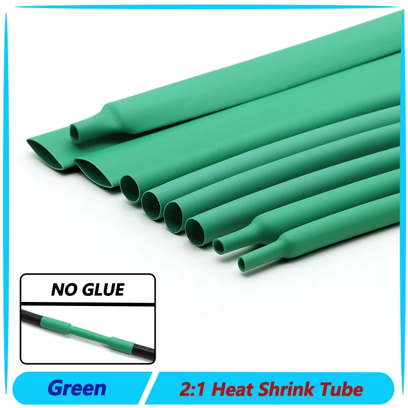 Diameter DIY Connector Repair Electrical Insulation Waterproof Protecctor Shrinkage Tubing Green 2:1 Heat Shrink Tube 0.6 - 80mm
Diameter DIY Connector Repair Electrical Insulation Waterproof Protecctor Shrinkage Tubing Green 2:1 Heat Shrink Tube 0.6 - 80mm