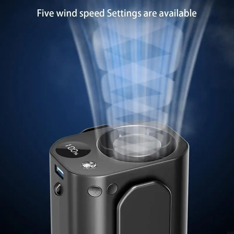 Перезаряжаемый поясной вентилятор Носимый вентилятор с зажимом для шеи и ремня для кемпинга и путешествий N58D
Перезаряжаемый поясной вентилятор Носимый вентилятор с зажимом для шеи и ремня для кемпинга и путешествий N58D