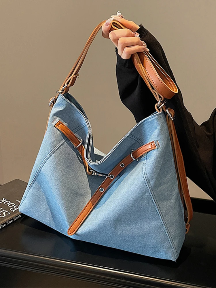 Casual Women's Canvas Shoulder Messenger Bags New Large Capacity Commuting Tote Bag Spring Summer Vintage Ladies Backpack
Casual Women's Canvas Shoulder Messenger Bags New Large Capacity Commuting Tote Bag Spring Summer Vintage Ladies Backpack