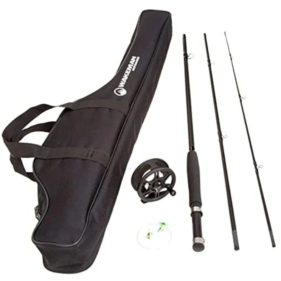 Outdoors Fly Fishing Rod and Reel Combo Starter Kit with Case and Accessories
Outdoors Fly Fishing Rod and Reel Combo Starter Kit with Case and Accessories