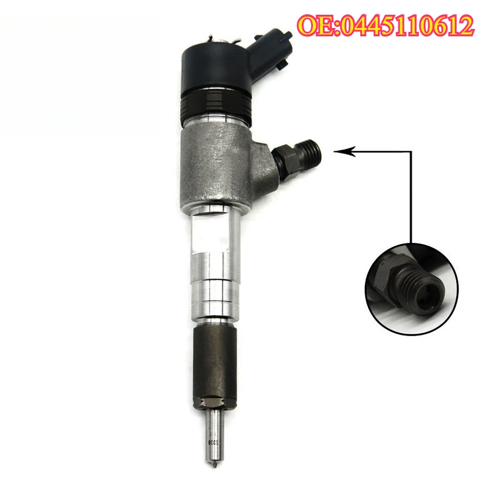 Original High quality New For 0445110612 Fuel common rail injector 0445110 612
Original High quality New For 0445110612 Fuel common rail injector 0445110 612