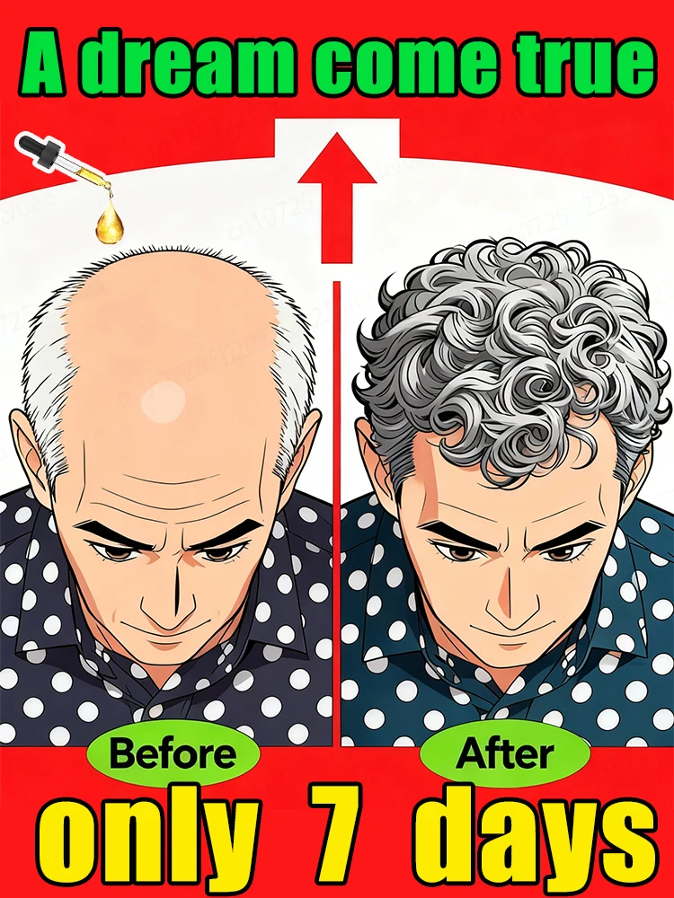 Pure and natural essential oil for hair growth, say goodbye to baldness and hair loss, best seller in Asia
Pure and natural essential oil for hair growth, say goodbye to baldness and hair loss, best seller in Asia