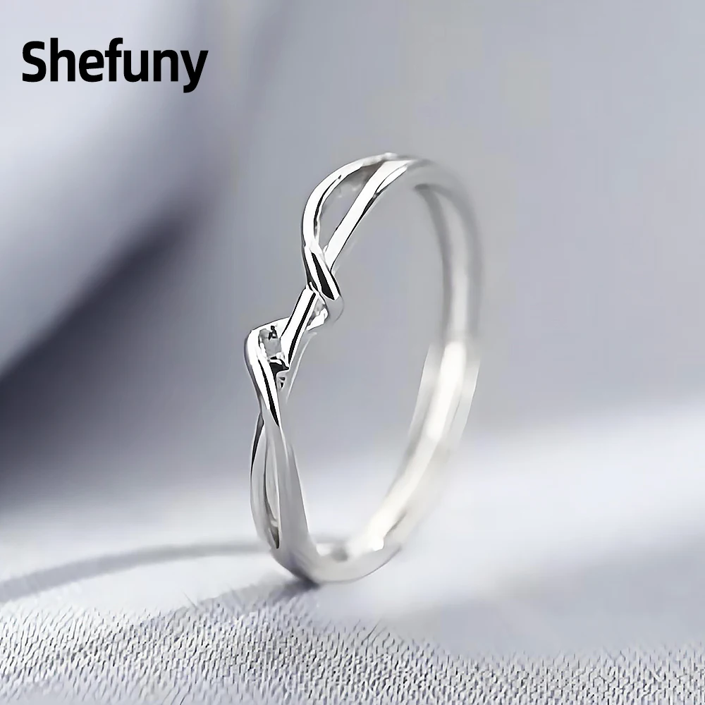 925 Sterling Silver Twine Adjustable Finger Rings Irregular line Stackable Open Size Rings For Women Fine Jewelry Wedding Gift
925 Sterling Silver Twine Adjustable Finger Rings Irregular line Stackable Open Size Rings For Women Fine Jewelry Wedding Gift