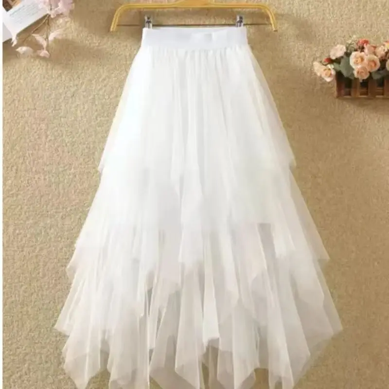 uropean and American style 2025 summer new product women's clothing design sense layered decoration mid waist MIDI skirt
uropean and American style 2025 summer new product women's clothing design sense layered decoration mid waist MIDI skirt