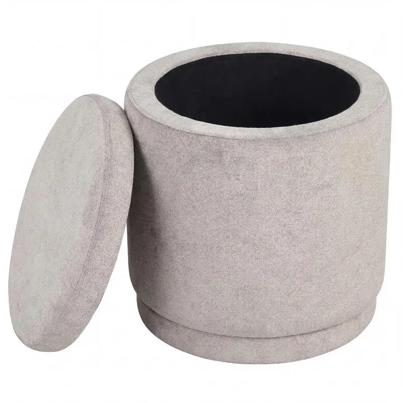 Round Storage Ottoman Foot Rest with Removable Lid and Acacia Wood Frame-Beige
Round Storage Ottoman Foot Rest with Removable Lid and Acacia Wood Frame-Beige
