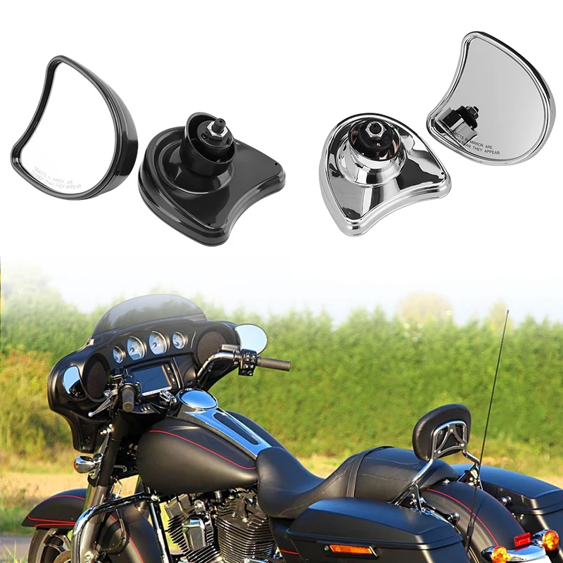 Motorcycle Batwing Fairing Mount Rearview Mirrors Chrome Black For Harley Electra Glide Ultra Limited Tri Glide 14-Later
Motorcycle Batwing Fairing Mount Rearview Mirrors Chrome Black For Harley Electra Glide Ultra Limited Tri Glide 14-Later