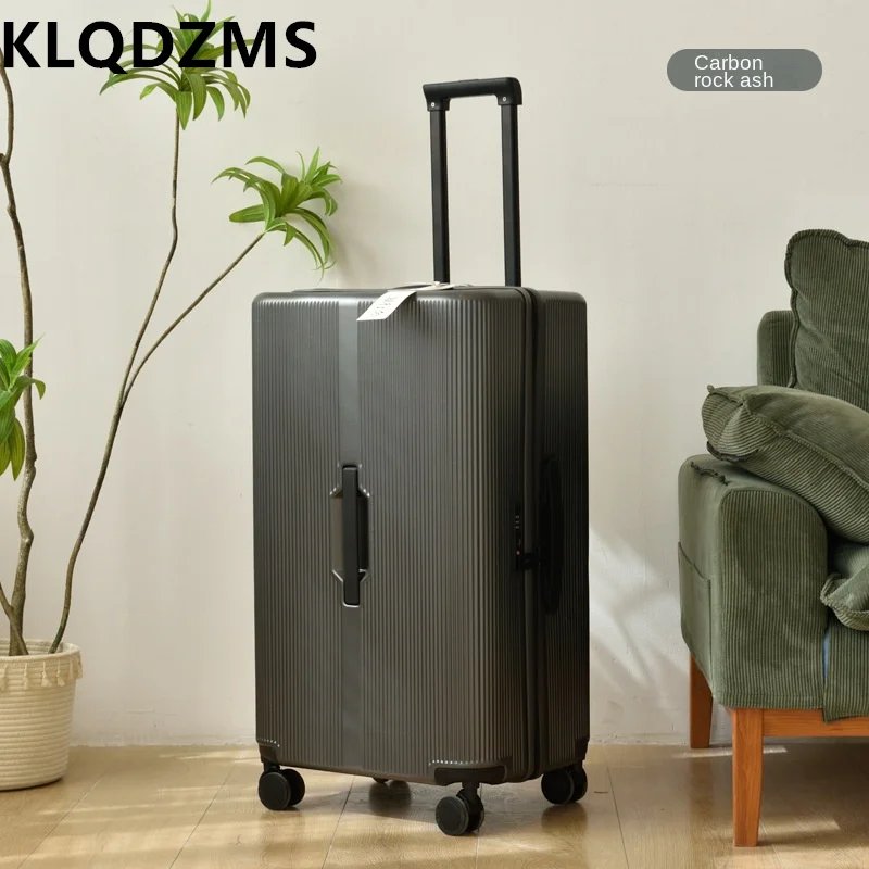 Высококачественный чемодан KLQDZMS для дам, 28-дюймовый Большой Вместительный чемодан на колесиках, мужской чемодан на колесиках длиной 20 дюймов, 24 дюйма
Высококачественный чемодан KLQDZMS для дам, 28-дюймовый Большой Вместительный чемодан на колесиках, мужской чемодан на колесиках длиной 20 дюймов, 24 дюйма