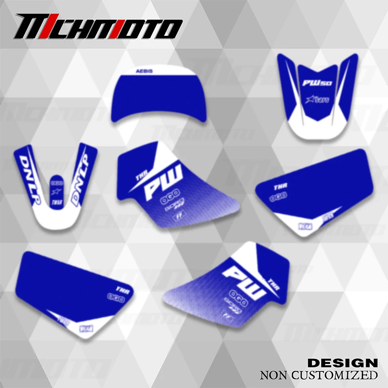 MCHMFG Motorcycle Graphics Background Decal Stickers Kits For Yamaha PW50 PW 50 Pit Bike Graphics Kit Number Name Custom
MCHMFG Motorcycle Graphics Background Decal Stickers Kits For Yamaha PW50 PW 50 Pit Bike Graphics Kit Number Name Custom