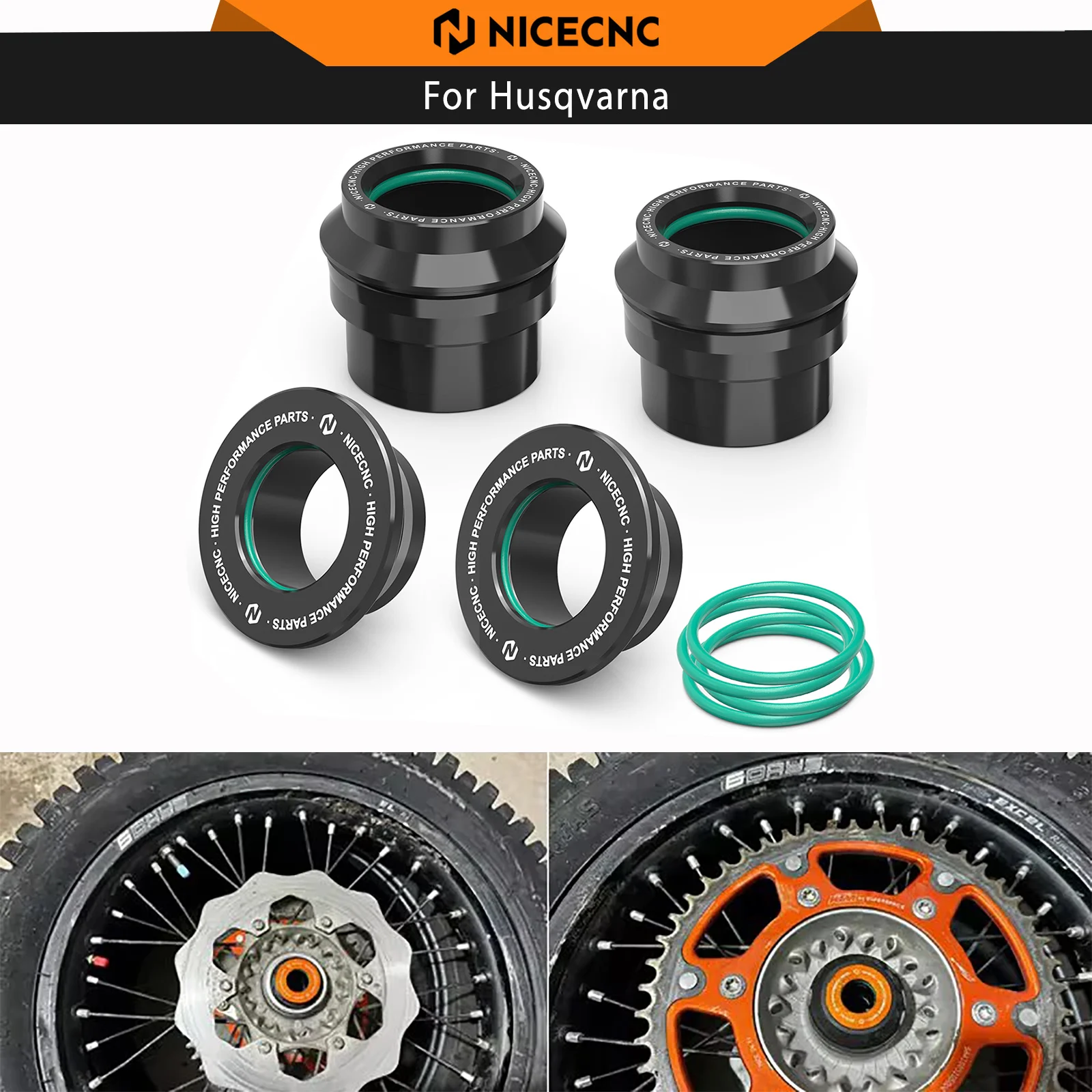 NICECNC 22MM/25MM Front Rear Wheel Spacers Hub Collars For Husqvarna TC125 TC250 TX300 FC350 FC250 FC450 FX350 FX450 2017-2022
NICECNC 22MM/25MM Front Rear Wheel Spacers Hub Collars For Husqvarna TC125 TC250 TX300 FC350 FC250 FC450 FX350 FX450 2017-2022