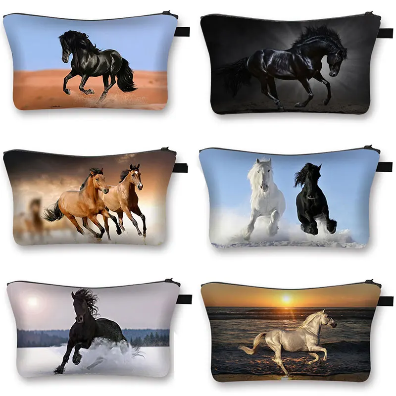 Animal Horse / Pony Cosmetic Bag Women's Casual Storage Bags Travel Cosmetic Case Girl Make Up Bags Organizers Bag Makeup Box
Animal Horse / Pony Cosmetic Bag Women's Casual Storage Bags Travel Cosmetic Case Girl Make Up Bags Organizers Bag Makeup Box