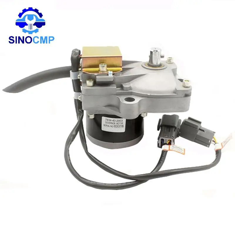 7834-40-2003 7834-40-2000 7834-40-2002 7834-40-2007 Governor Throttle Motor for Komatsu PC220-6 PC200-6 PC120-6 Excavator
7834-40-2003 7834-40-2000 7834-40-2002 7834-40-2007 Governor Throttle Motor for Komatsu PC220-6 PC200-6 PC120-6 Excavator