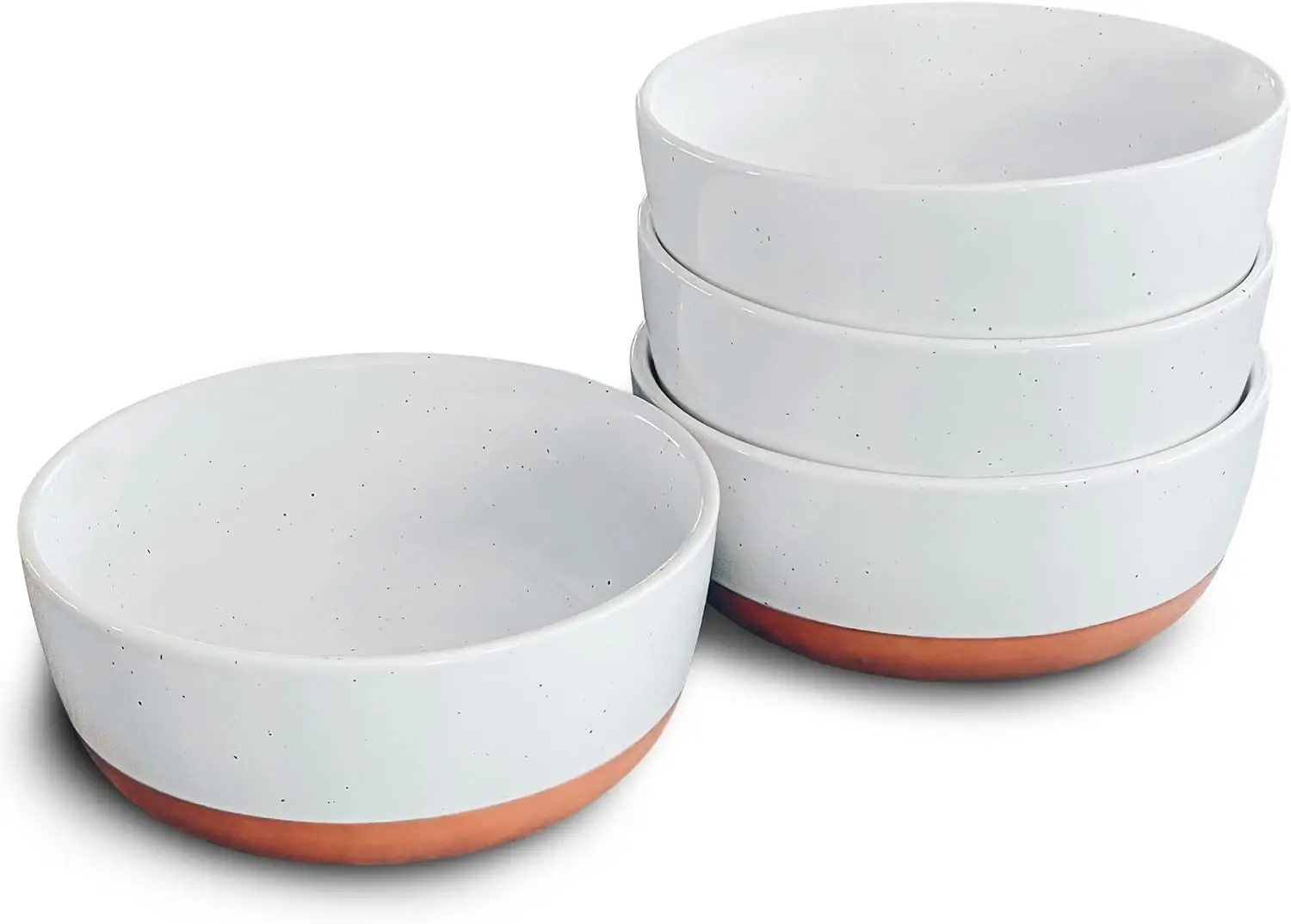 4-Piece Ceramic Flat Bowls Set, 25 oz Each - Microwave, Dishwasher & Oven Safe for Soup, Salad, Rice
4-Piece Ceramic Flat Bowls Set, 25 oz Each - Microwave, Dishwasher & Oven Safe for Soup, Salad, Rice
