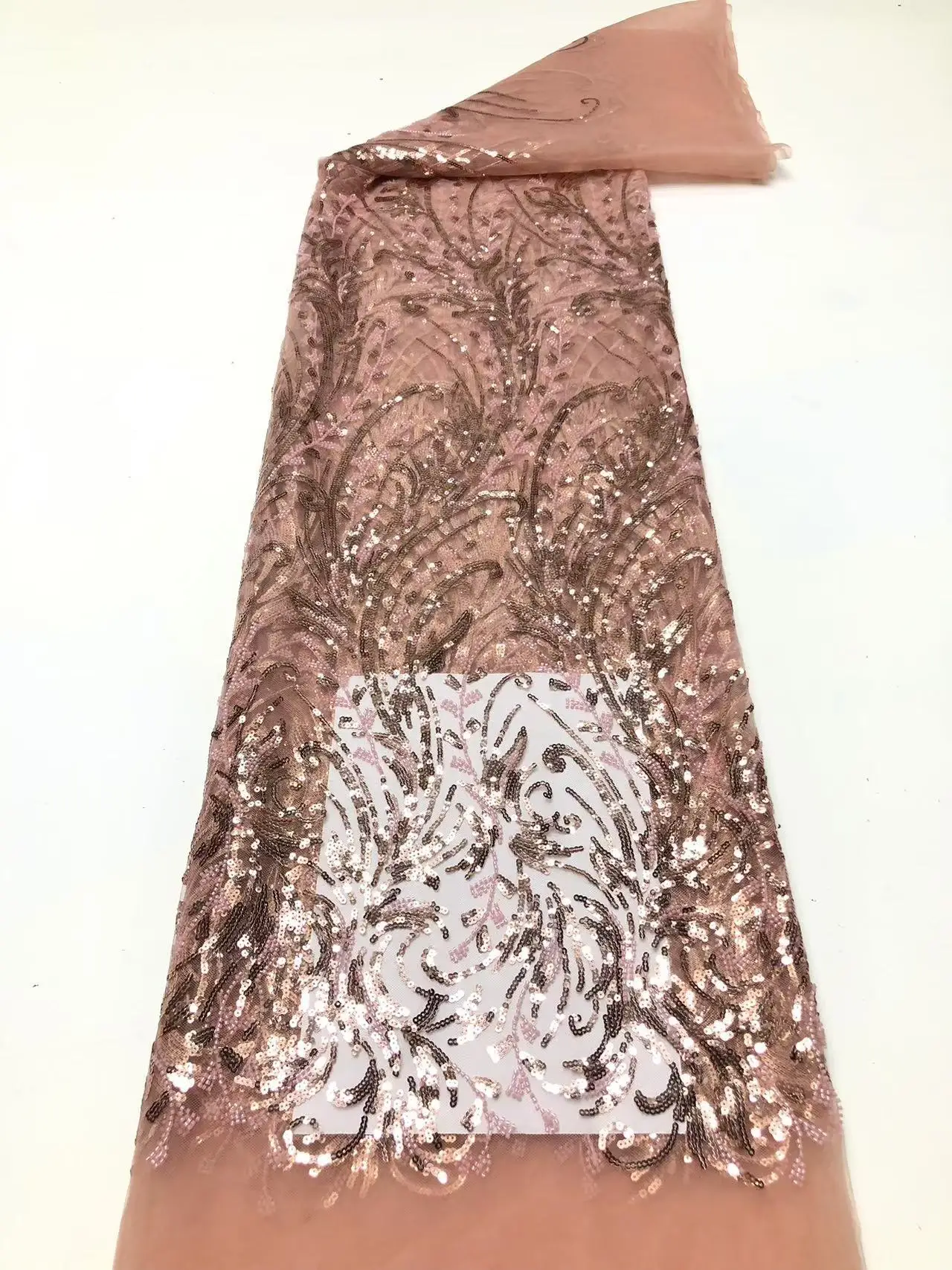 African Sequins Net Lace Fabric 2026 High Quality Groom Embroidery Tulle Laces 2.5 or 5 Yards For Nigerian Sewing Party Dresses
African Sequins Net Lace Fabric 2026 High Quality Groom Embroidery Tulle Laces 2.5 or 5 Yards For Nigerian Sewing Party Dresses