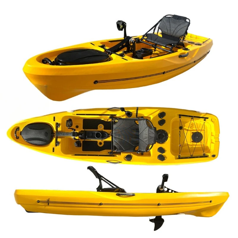 Fishing kayak 1 person canoe with seat pedal sea fishing rowing
Fishing kayak 1 person canoe with seat pedal sea fishing rowing