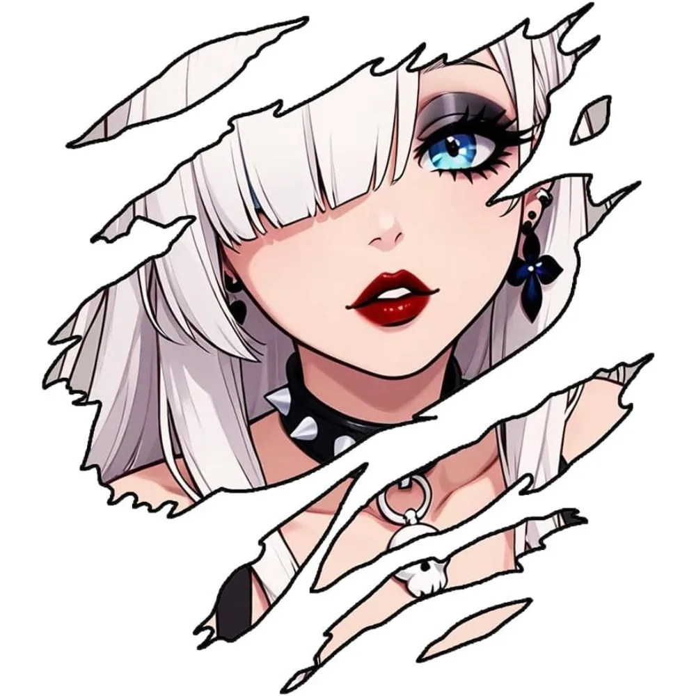 Anime girl tears stickers - self-adhesive vinyl decals for cars, motorcycles, helmets - vibrant cartoon character design with
Anime girl tears stickers - self-adhesive vinyl decals for cars, motorcycles, helmets - vibrant cartoon character design with