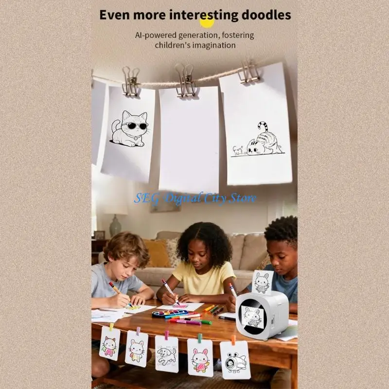 U75B Label Printer Portable Sticker Box Printer Label Maker With 2.4Inch Screen For Business Travel And Organizing
U75B Label Printer Portable Sticker Box Printer Label Maker With 2.4Inch Screen For Business Travel And Organizing
