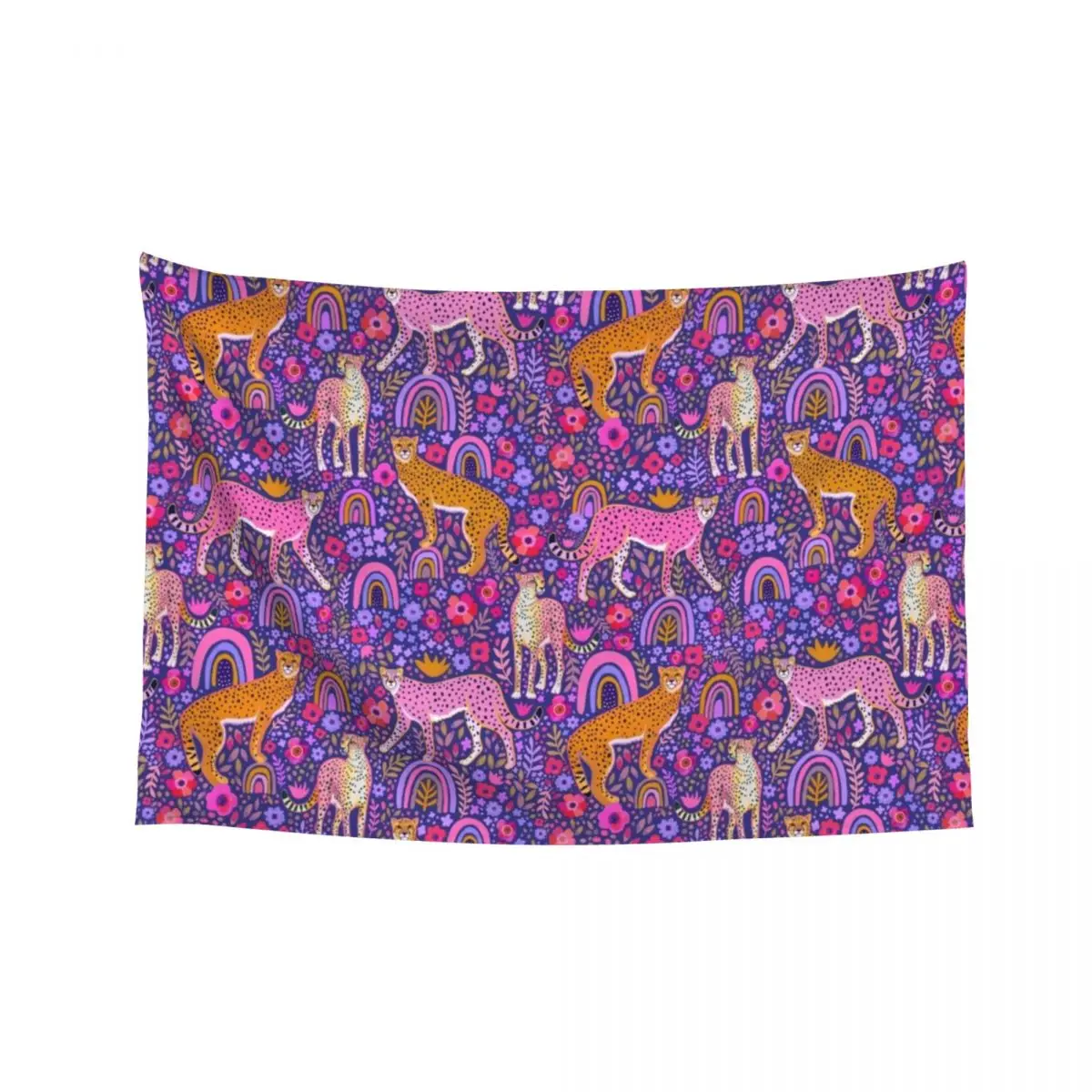 cheetahs in a Rainbow Garden on Navy Blue Tapestry Decoration Bedroom Mushroom Bedroom Decor Wall Mural Tapestry
cheetahs in a Rainbow Garden on Navy Blue Tapestry Decoration Bedroom Mushroom Bedroom Decor Wall Mural Tapestry