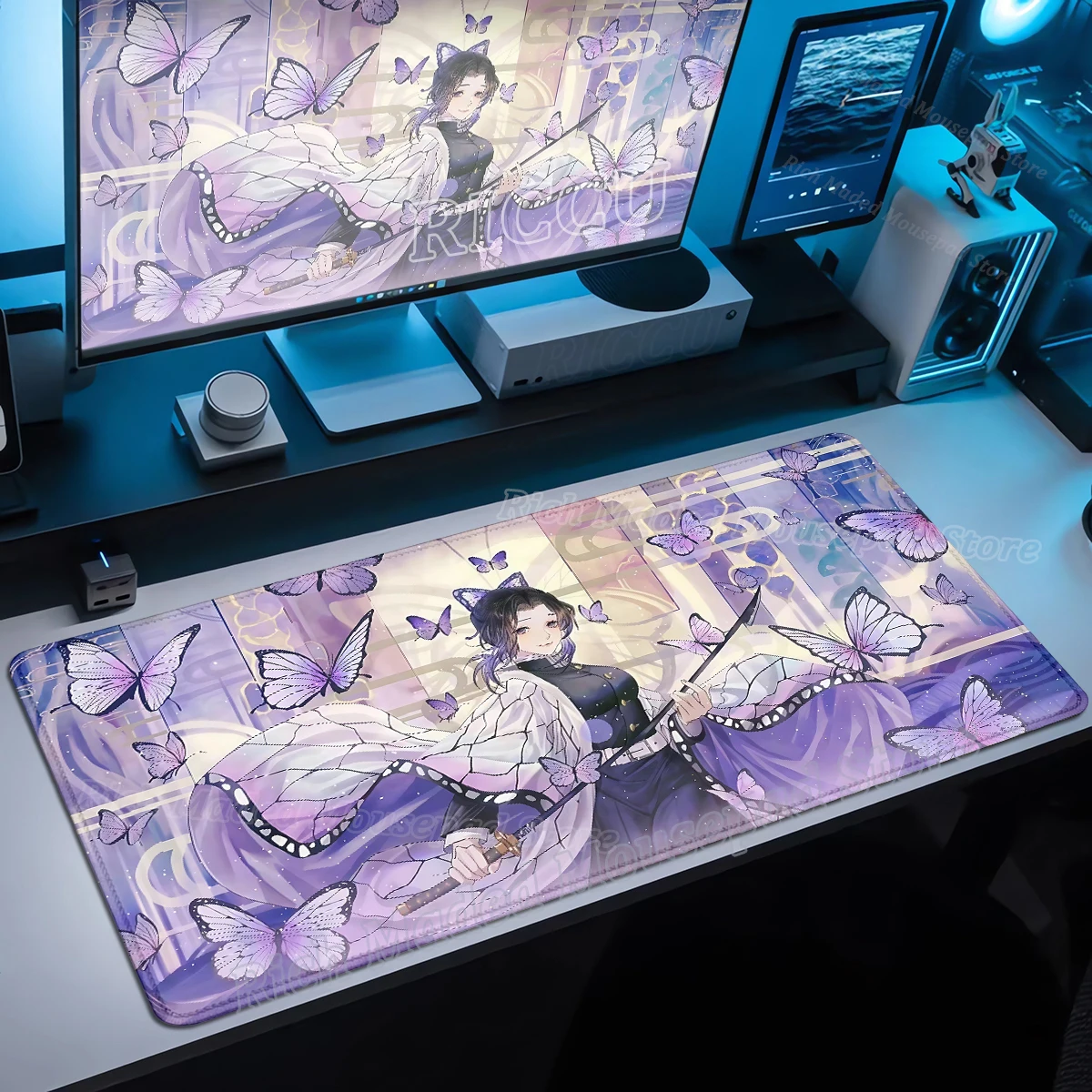 Anime Mouse Pad Demon Slayer Kochou Shinobu Mousepad Computer Pads Pc Keyboard Larger Mat Speed Gaming Carpet Desk accessories
Anime Mouse Pad Demon Slayer Kochou Shinobu Mousepad Computer Pads Pc Keyboard Larger Mat Speed Gaming Carpet Desk accessories