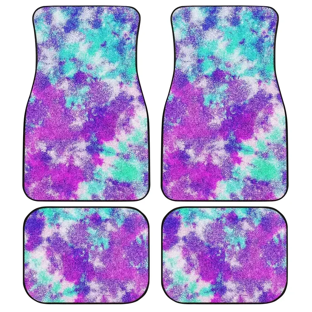 Автомобильные коврики Crumple Tie Dye, фиолетовые автомобильные аксессуары в стиле хиппи, универсальный набор автомобильных ковриков, 4 шт., подходят для большинства автомобилей
Автомобильные коврики Crumple Tie Dye, фиолетовые автомобильные аксессуары в стиле хиппи, универсальный набор автомобильных ковриков, 4 шт., подходят для большинства автомобилей