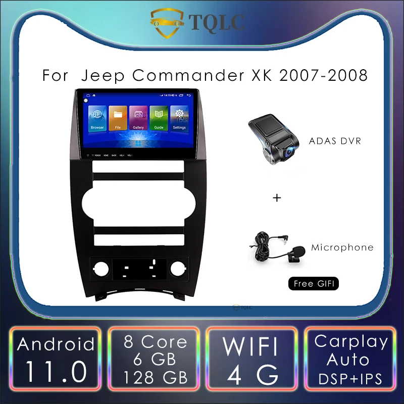 Автомобильный радиоплеер Android для Jeep Commander XK 2007-2008 9 ''Carplay DVD Мультимедийная система Стерео Авторадио навигация головное устройство
Автомобильный радиоплеер Android для Jeep Commander XK 2007-2008 9 ''Carplay DVD Мультимедийная система Стерео Авторадио навигация головное устройство