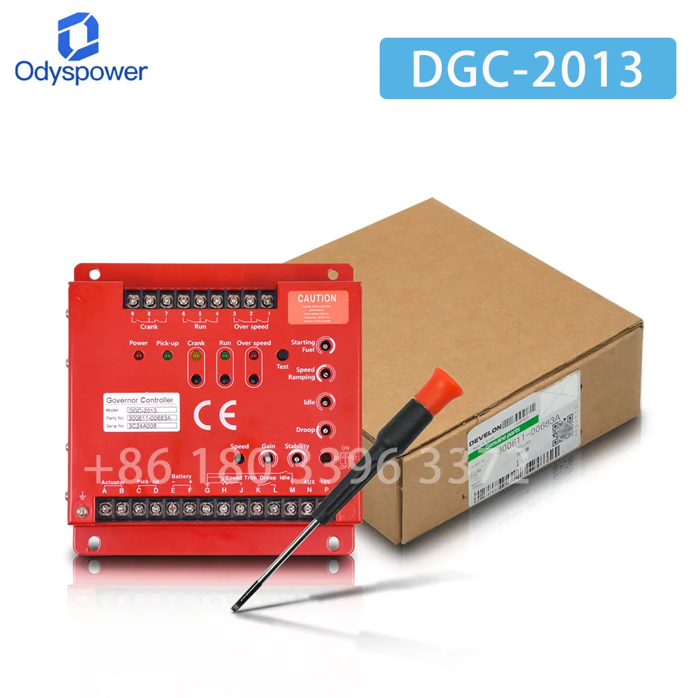 Original DGC-2013 Electronic Governor Controller Doosan Engine Speed Control Unit Replace Dgc-2007 Diesel Engine Part kit xeon
Original DGC-2013 Electronic Governor Controller Doosan Engine Speed Control Unit Replace Dgc-2007 Diesel Engine Part kit xeon