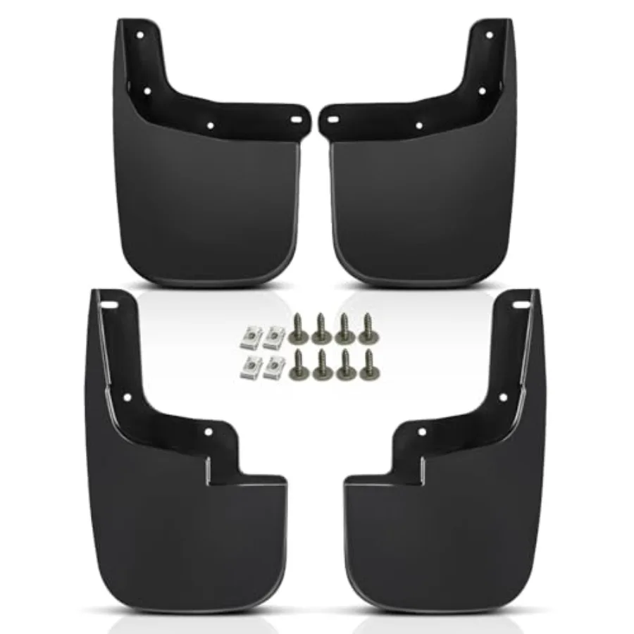 Mud Flaps Splash Guards Compatible with Chevrolet Colorado and GMC Canyon 2015-2022 Excludes ZR2 Without Fender Flares and Clad
Mud Flaps Splash Guards Compatible with Chevrolet Colorado and GMC Canyon 2015-2022 Excludes ZR2 Without Fender Flares and Clad