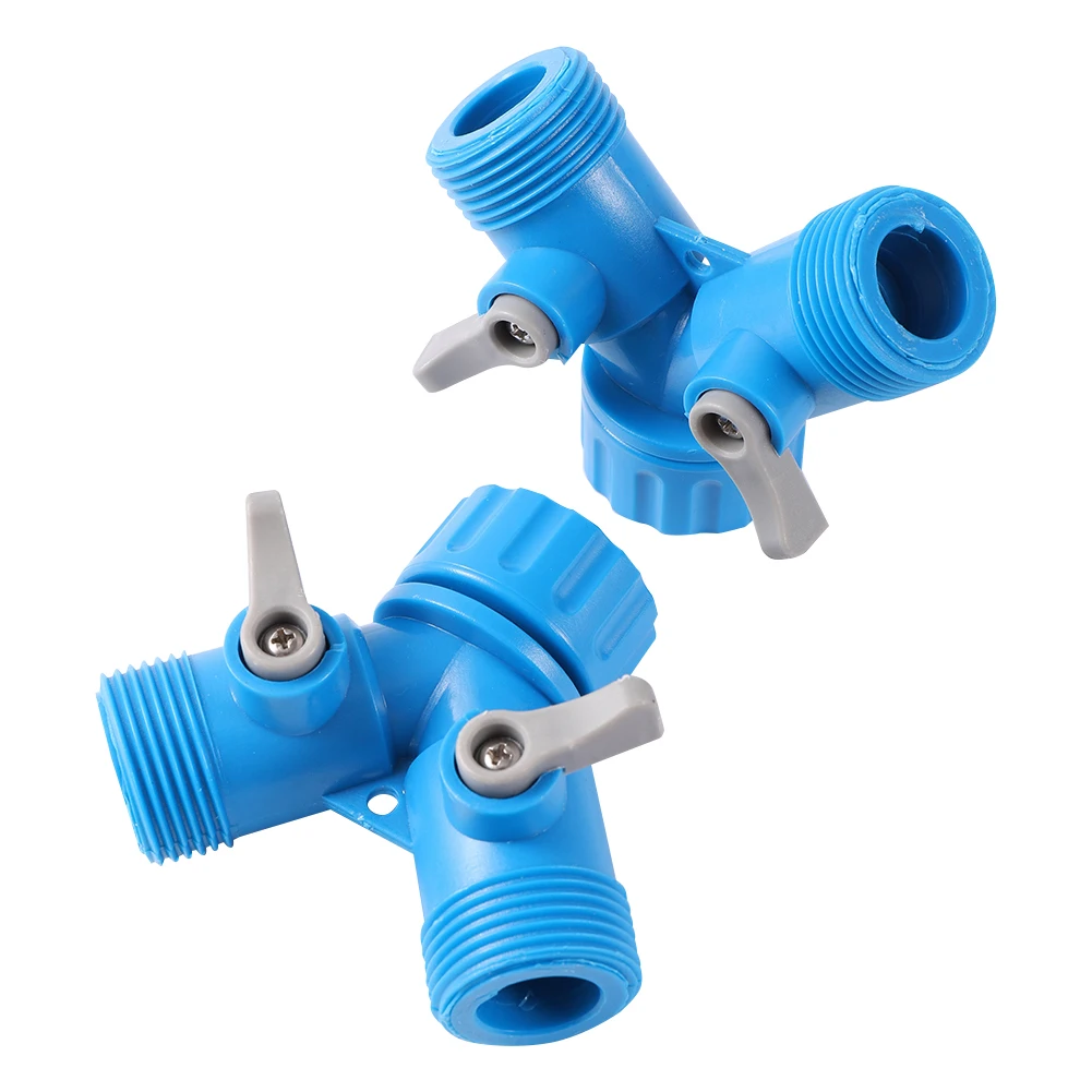 3/4" To 3/4" Male Thread 2-Way Shunt Valve Garden Hose Splitter Y-Type Watering Connector Tap Faucet Adapter Water Controller
3/4" To 3/4" Male Thread 2-Way Shunt Valve Garden Hose Splitter Y-Type Watering Connector Tap Faucet Adapter Water Controller