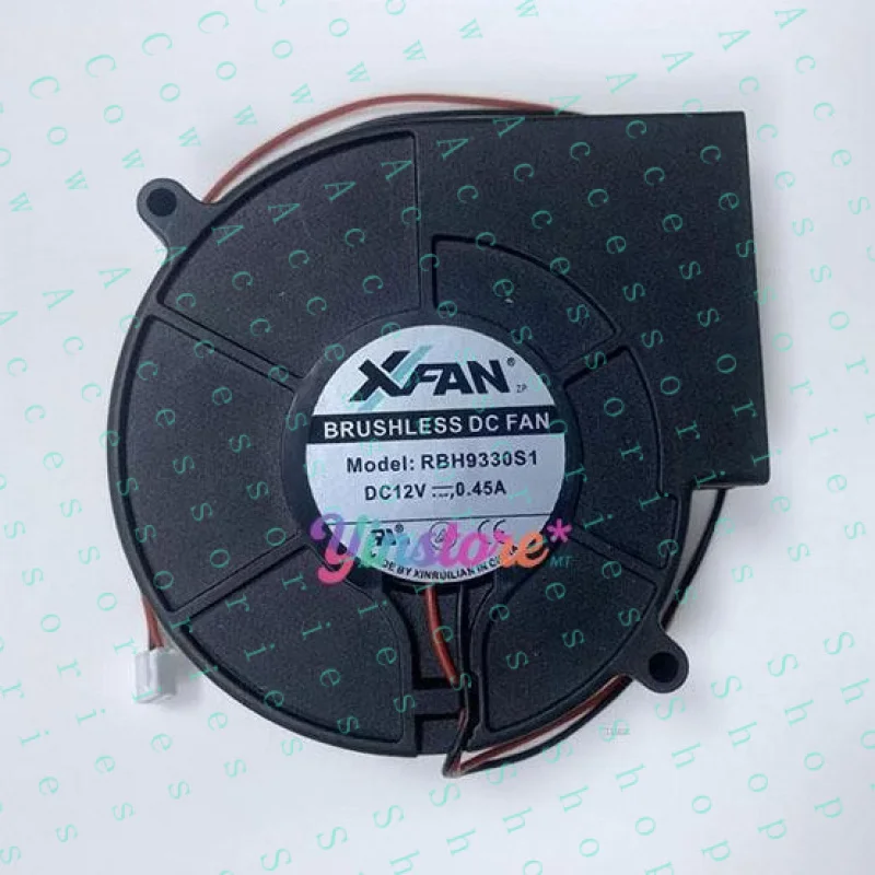 PP+ 1 pc. Cooling Fan 9330 DC12V 0.45A 9.7CM 2Pin- RBH9330S1
PP+ 1 pc. Cooling Fan 9330 DC12V 0.45A 9.7CM 2Pin- RBH9330S1