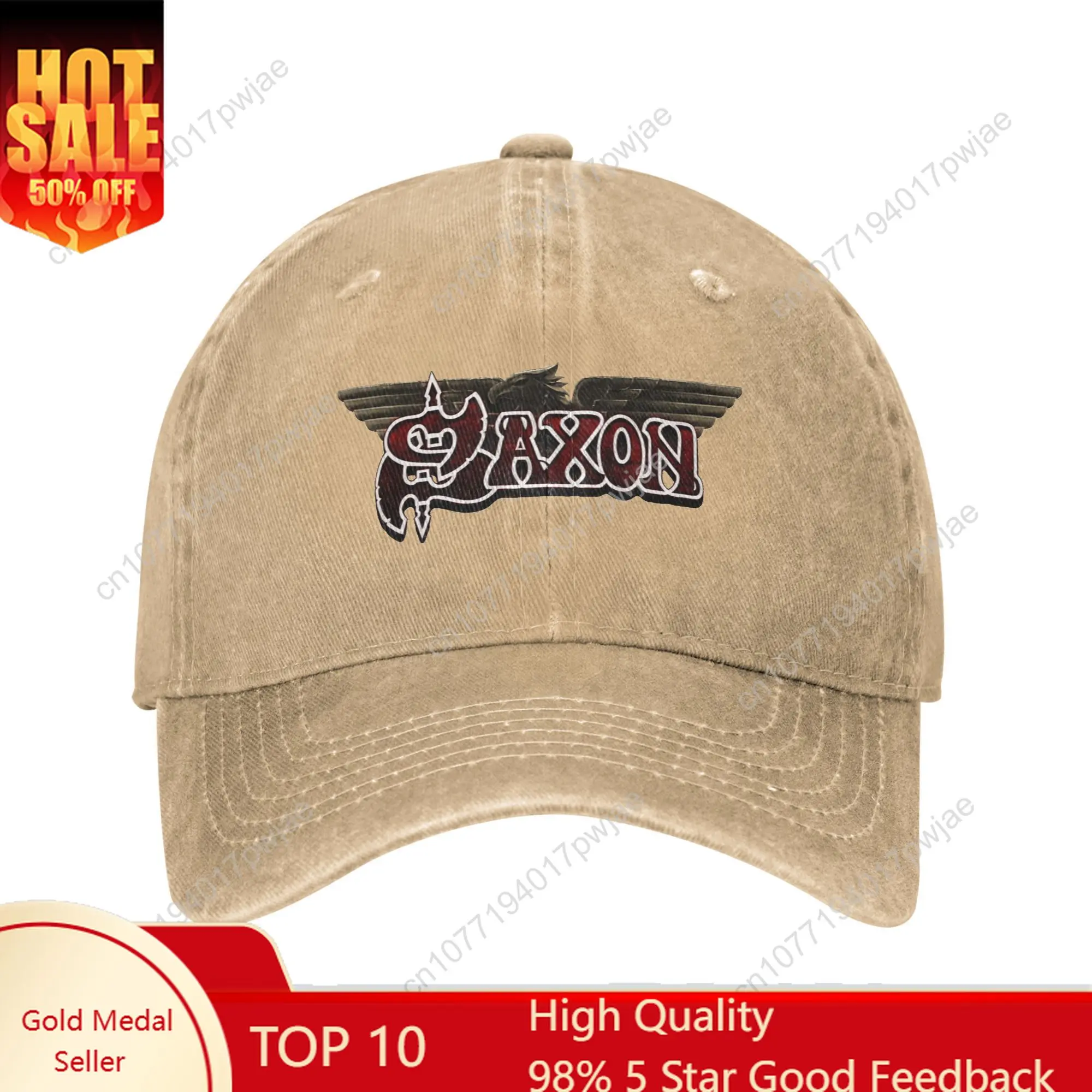 Saxon Logo Saxon Vintage Rock Heavy Metal Band Baseball Cap Summer Trucker Hat Sunscreen Tennis Skate Cap Unisex Baseball Caps
Saxon Logo Saxon Vintage Rock Heavy Metal Band Baseball Cap Summer Trucker Hat Sunscreen Tennis Skate Cap Unisex Baseball Caps