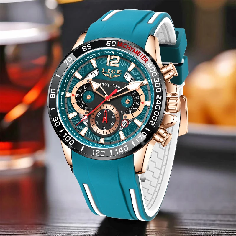 New Outdoor Sports Men Watch LIGE Top Brand Luxury Military Waterproof Quartz Watches for Men Fashion Auto Date Chronograph Male
New Outdoor Sports Men Watch LIGE Top Brand Luxury Military Waterproof Quartz Watches for Men Fashion Auto Date Chronograph Male