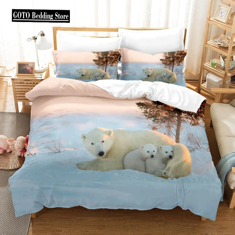 Bedding Set bear Adults Children Winter Duvet Cover Sets Kids,twin Full Queen King Bedroom Set Home Textile housse de couette
Bedding Set bear Adults Children Winter Duvet Cover Sets Kids,twin Full Queen King Bedroom Set Home Textile housse de couette