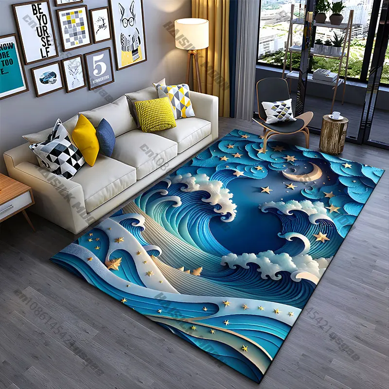 Dreamy ocean night sky carpet Yoga living room room decor children's crawling mat doormat area rug games mat
Dreamy ocean night sky carpet Yoga living room room decor children's crawling mat doormat area rug games mat