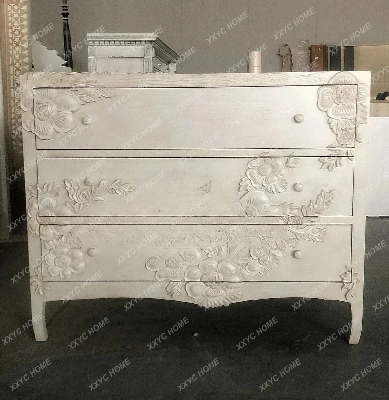 retro old solid wood, small apartment bedroom storage drawer carved living room entrance cabinetX
retro old solid wood, small apartment bedroom storage drawer carved living room entrance cabinetX