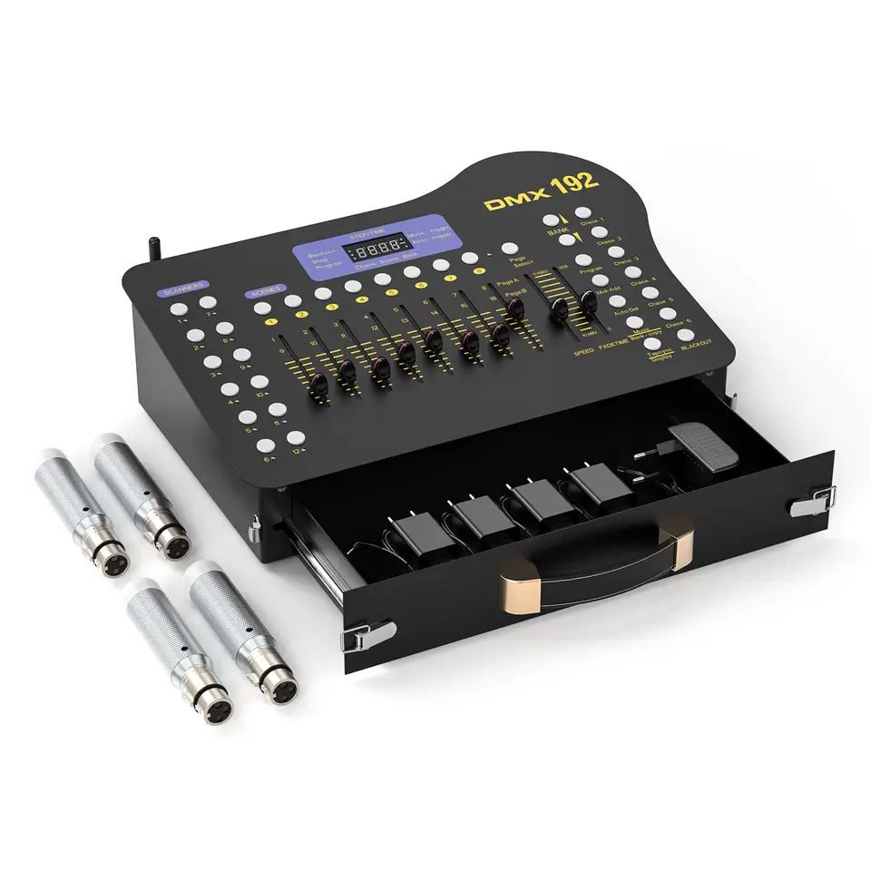 Yiflamefly Black Grand Console DMX 