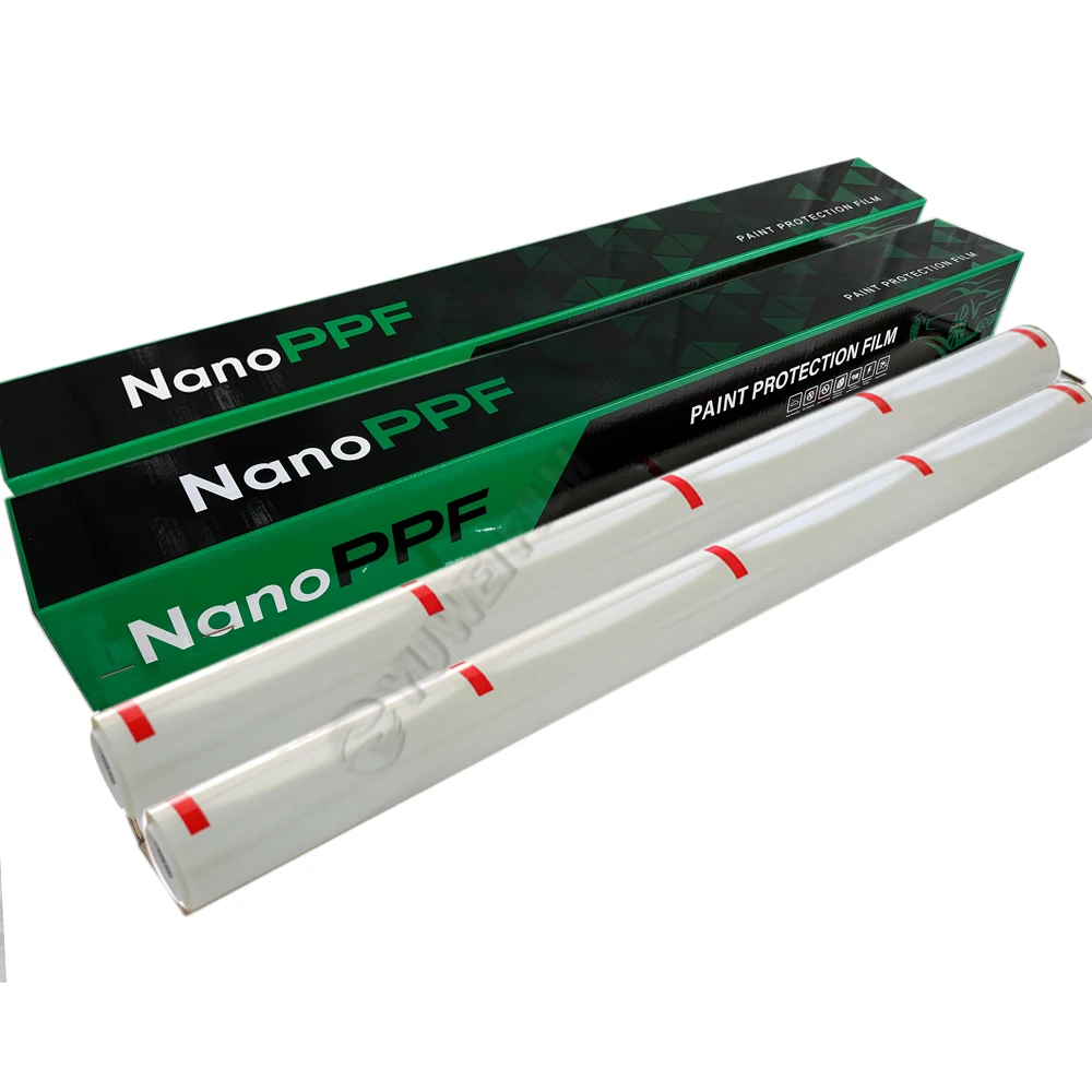 Best Quality 7.5Mil 1.52*15m/roll Self-Healing TPU PPF Not Yellowing Transparent Matte Glossy Surface Wrap Paint Protection Film
Best Quality 7.5Mil 1.52*15m/roll Self-Healing TPU PPF Not Yellowing Transparent Matte Glossy Surface Wrap Paint Protection Film