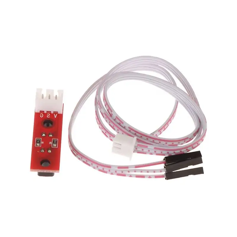 Optical Endstop Sensor Optoelectronic Limit Switch Module W/Cable Optical End Stop Switch For 3D Printer Accessories RAMPS 1.4
Optical Endstop Sensor Optoelectronic Limit Switch Module W/Cable Optical End Stop Switch For 3D Printer Accessories RAMPS 1.4