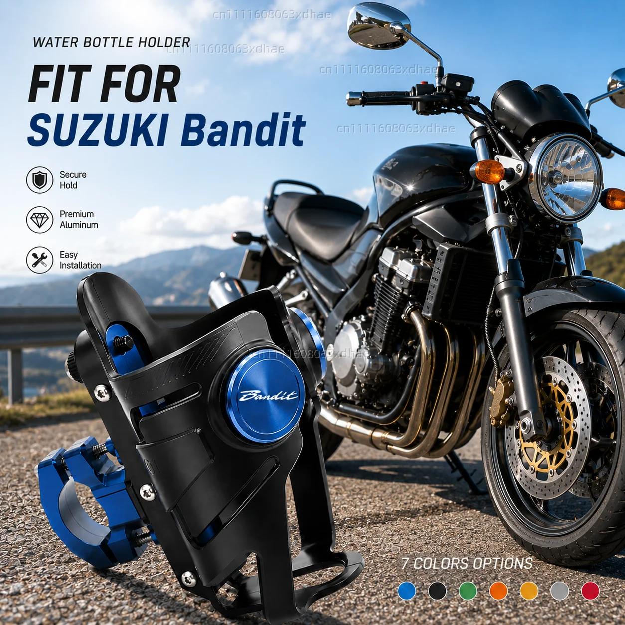 Motorcycle Water Bottle Holder For SUZUKI Bandit 1200 1250 1250S 1250F Coffee Beverage Tea Cup Support Modification Accessories
Motorcycle Water Bottle Holder For SUZUKI Bandit 1200 1250 1250S 1250F Coffee Beverage Tea Cup Support Modification Accessories