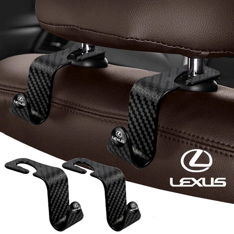 2Pcs Car Hidden Seat Hook Multi-Purpose Carbon Fiber Texture Lexus Fsport Car Seat Back Creative Multi-function On-Board Hooks
2Pcs Car Hidden Seat Hook Multi-Purpose Carbon Fiber Texture Lexus Fsport Car Seat Back Creative Multi-function On-Board Hooks