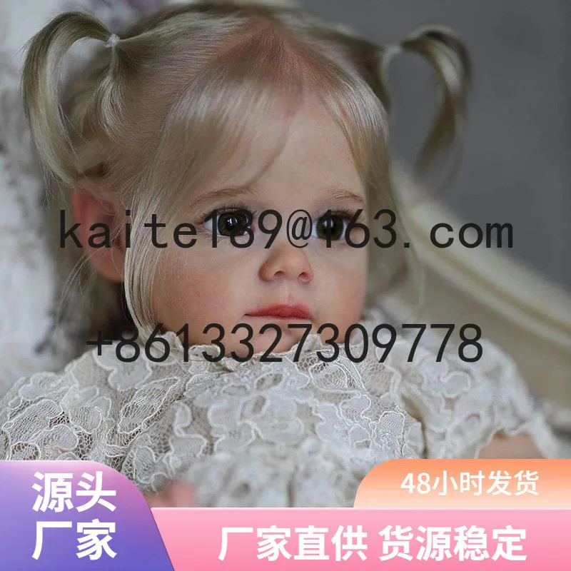 22-Inch lifelike girl rebirth doll, soft vinyl simulation baby doll, one piece is sent on behalf of others. 
22-Inch lifelike girl rebirth doll, soft vinyl simulation baby doll, one piece is sent on behalf of others.