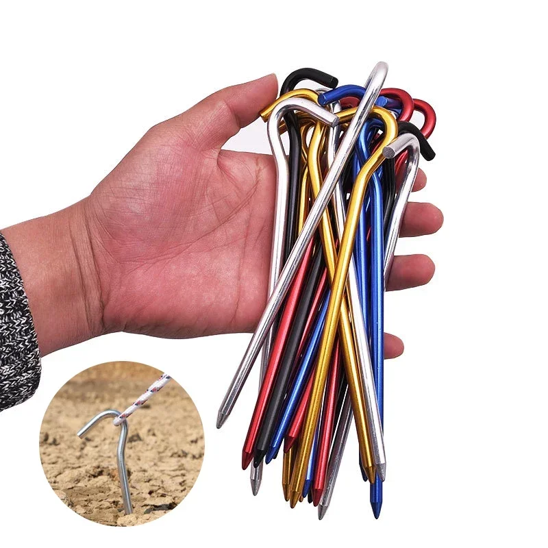 18 см гвоздь для палатки из алюминиевого сплава с крючком, колья для кемпинга на открытом воздухе, колышки для палатки для гамака, тента, навеса, аксессуары для походов
18 см гвоздь для палатки из алюминиевого сплава с крючком, колья для кемпинга на открытом воздухе, колышки для палатки для гамака, тента, навеса, аксессуары для походов